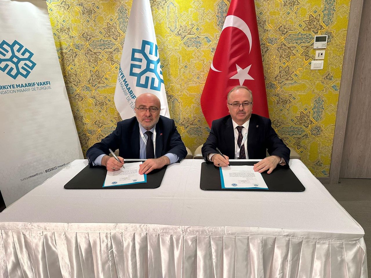 Kayseri Üniversitesi ile Türkiye Maarif Vakfı Arasında İş Birliği Protokolü