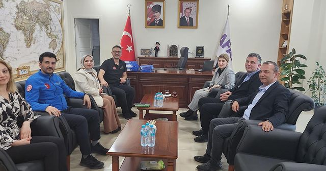 AK Parti Milletvekili İnanç Siraç Kara Ölmeztoprak, AFAD'ı Ziyaret Etti