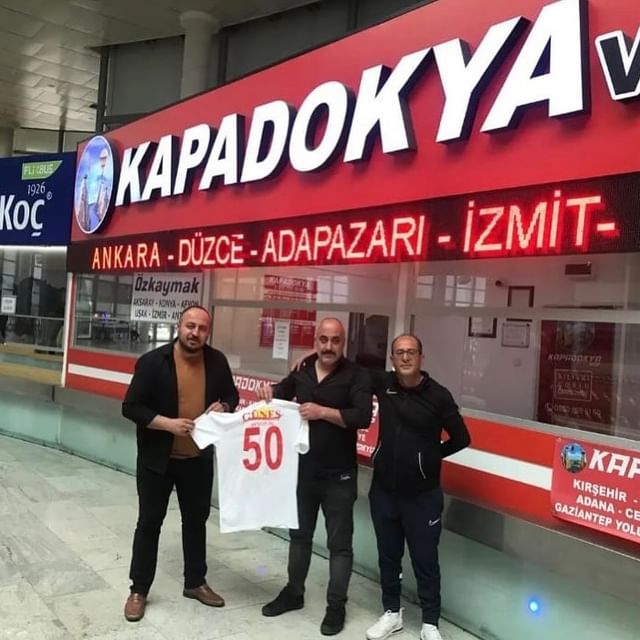 Genel Kaptan Ferdi Özark, Nevşehir Belediyespor'un Ulaşım Sponsoru Ömer Bey'i Ziyaret Etti