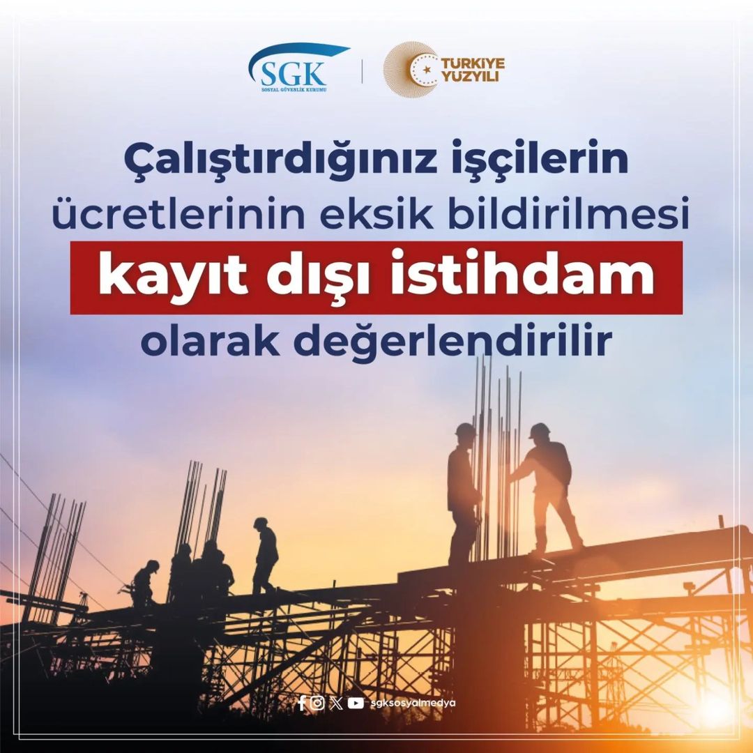 Kayıt Dışı İstihdam ve Eksik Beyan Edilen Maaşlar