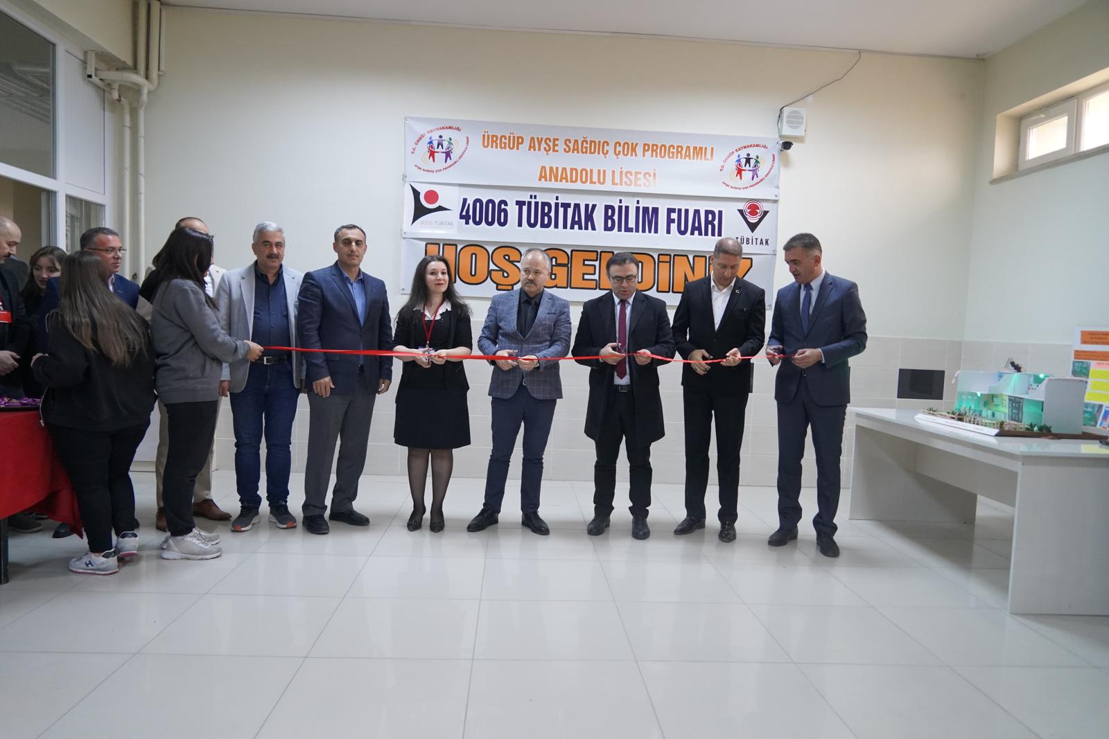 TÜBİTAK 4006 BİLİM FUARI AÇILIŞI