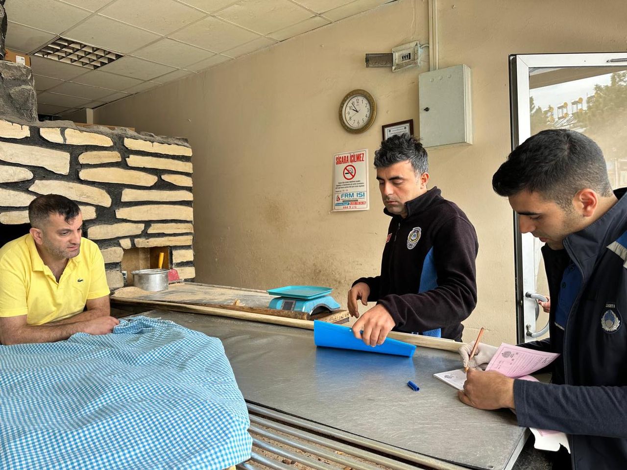 Arapgir'deki Fırınlarda Hijyen ve Gramaj Denetimleri