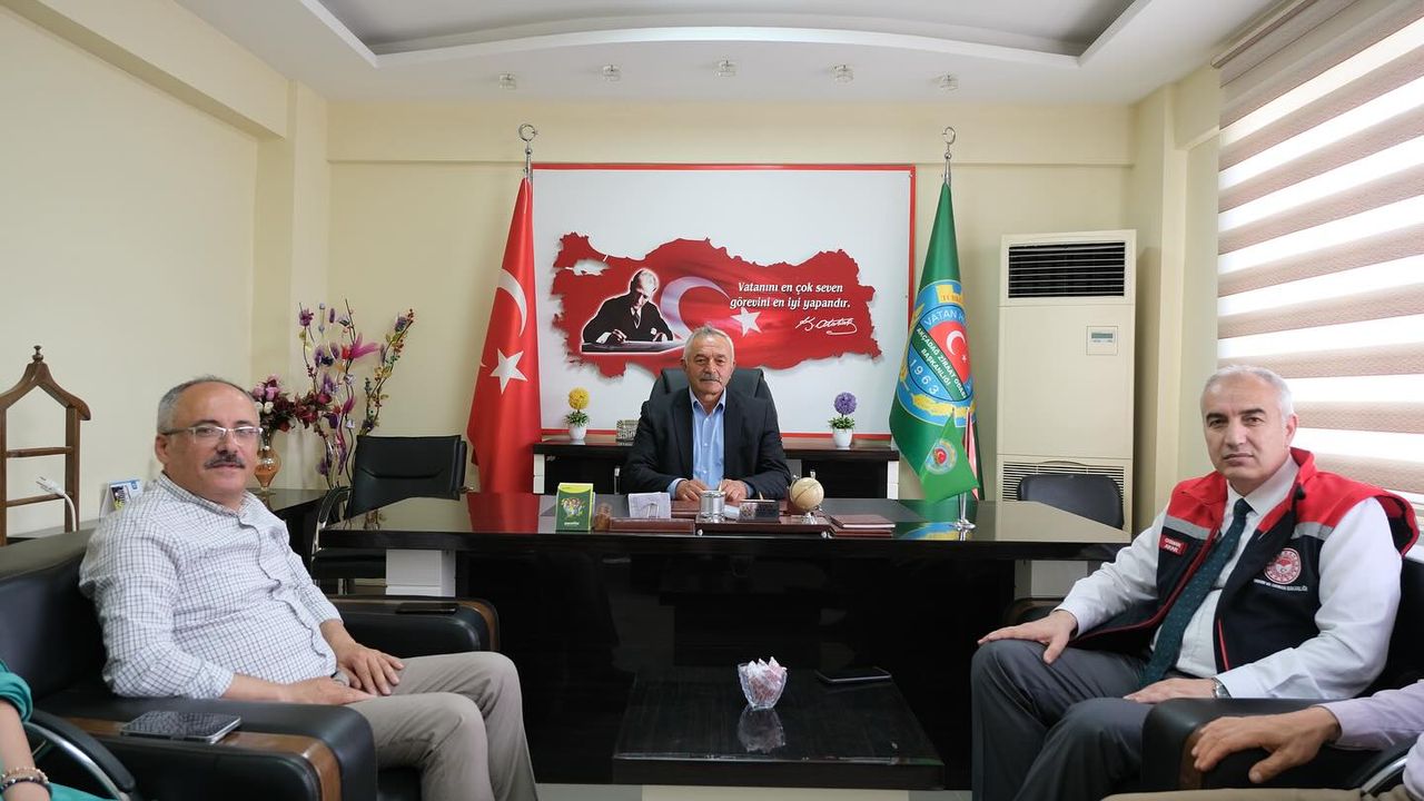Malatya İl Tarım ve Orman Müdürlüğü yetkilileri tarımsal faaliyetleri değerlendirdi