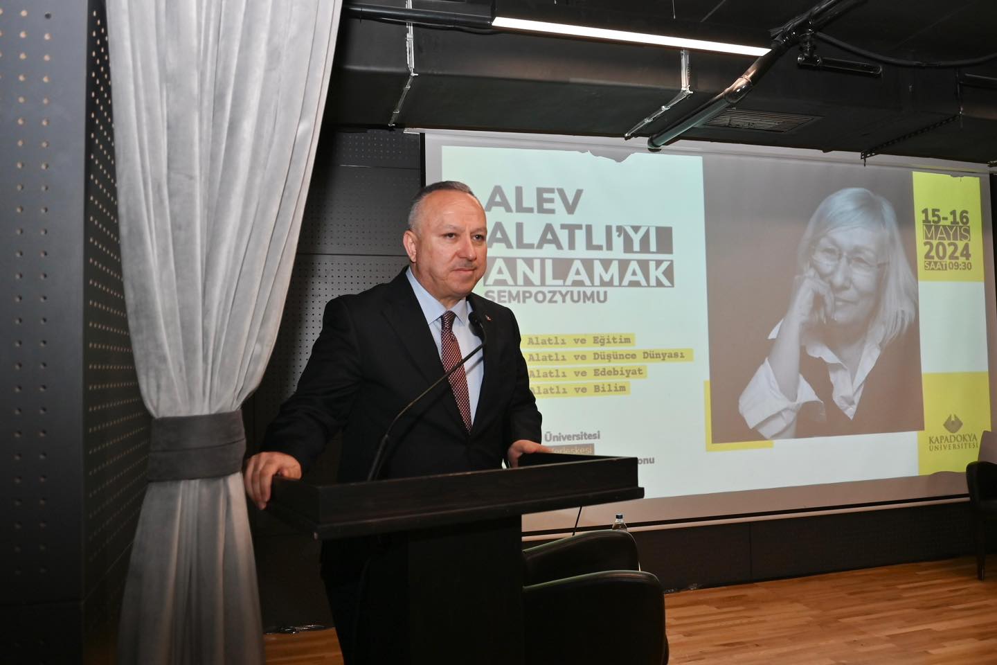 Vali Ali Fidan, Yazar Alev Alatlı Anısına Düzenlenen Sempozyuma Katıldı