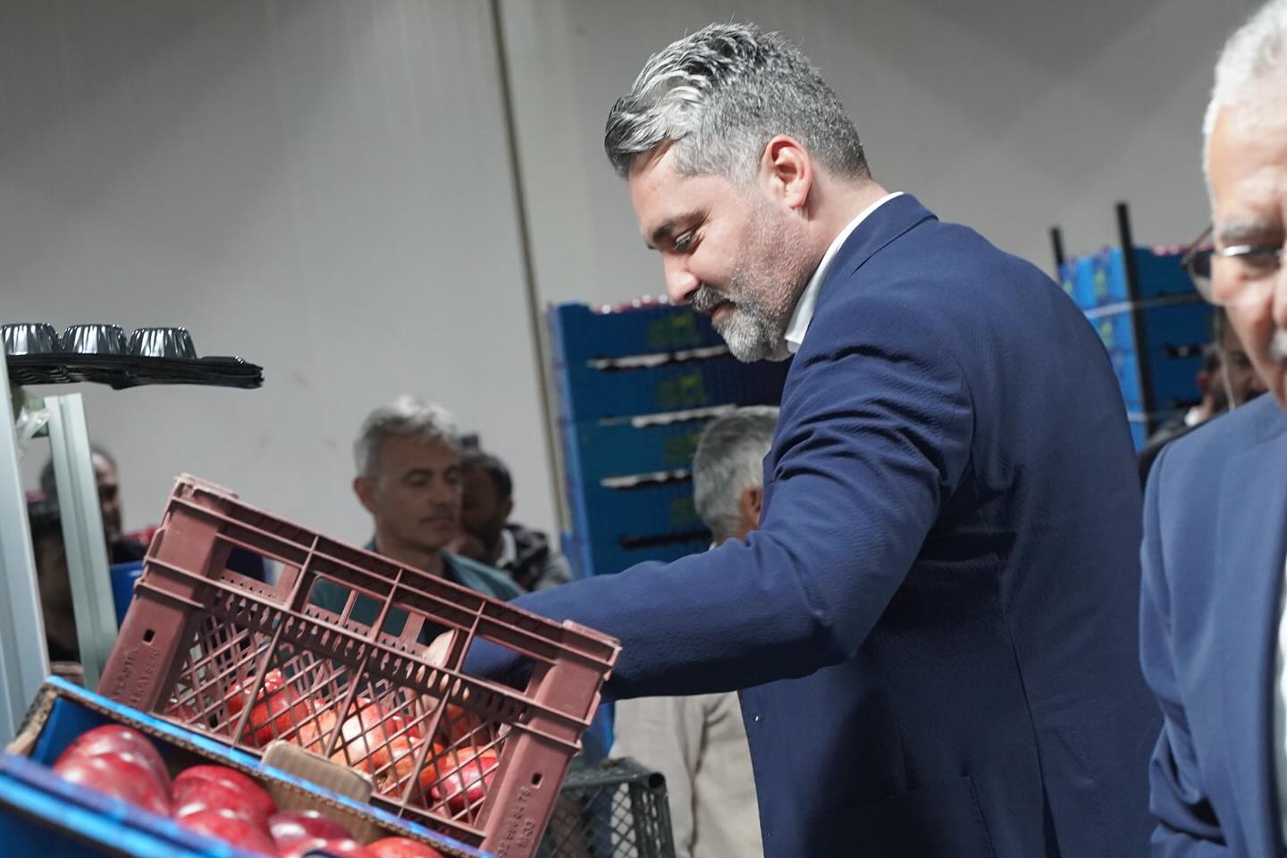 Yahyalı Elma Pazarını Ziyaret Ettik