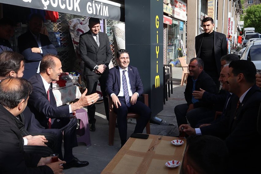 Milliyetçi Hareket Partisi Kayseri Milletvekili İsmail Özdemir Pınarbaşı'nda Hemşerileriyle Buluştu