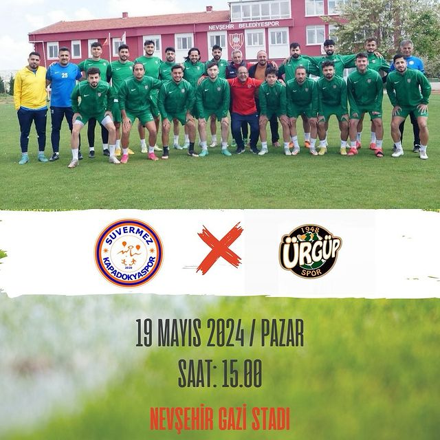 Suvermez Kapadokyaspor ile Ürgüp Spor Arasındaki Karşılaşma!