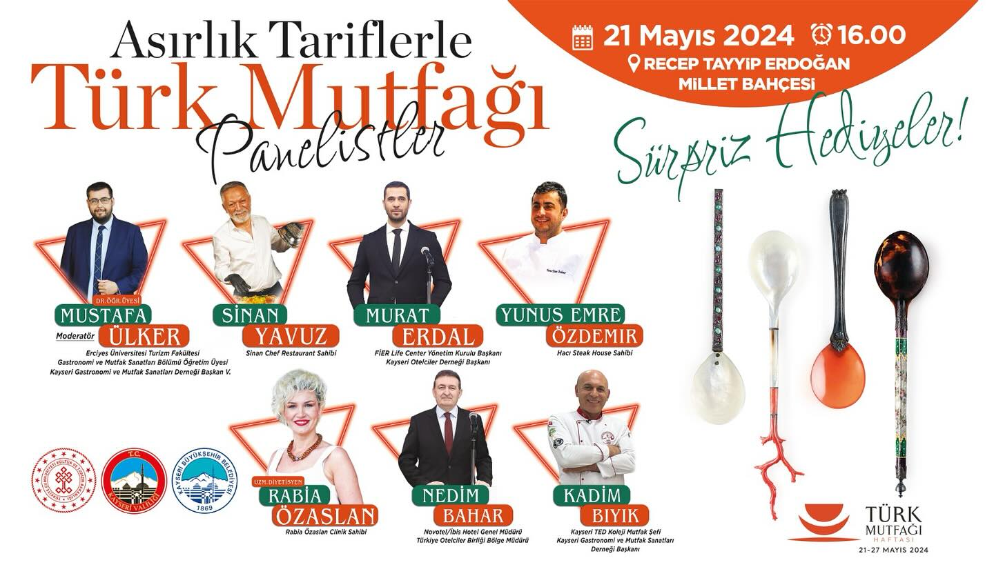 Türk Mutfağı Haftası'nda Yenilikçi Yaklaşımlar Konuşulacak