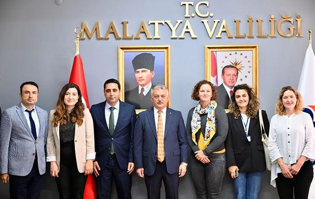 Birleşmiş Milletler Dünya Gıda Programı Heyeti, Malatya'da Saha Çalışmaları Gerçekleştirdi