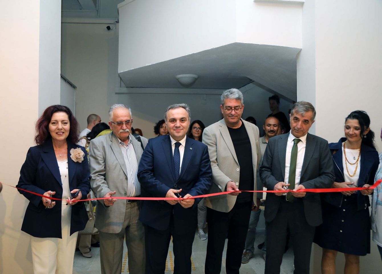 Erciyes Üniversitesi Rektörlük Güzel Sanatlar Bölümü Karma Sergi Düzenledi