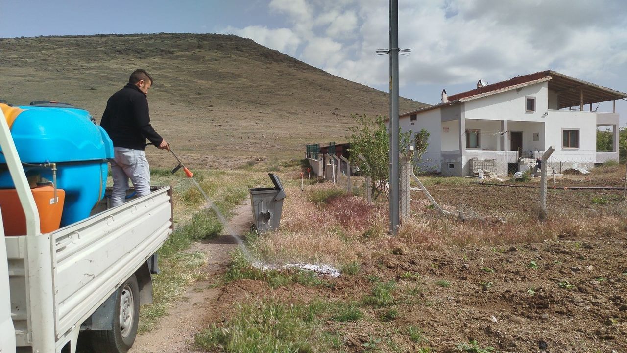 Develi Belediyesi Haşerelere Karşı İlaçlama Çalışmalarına Başladı