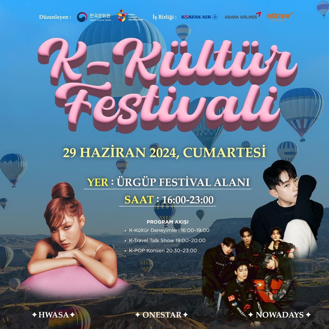 K-Kültür Festivali Ürgüp’te Düzenlenecek