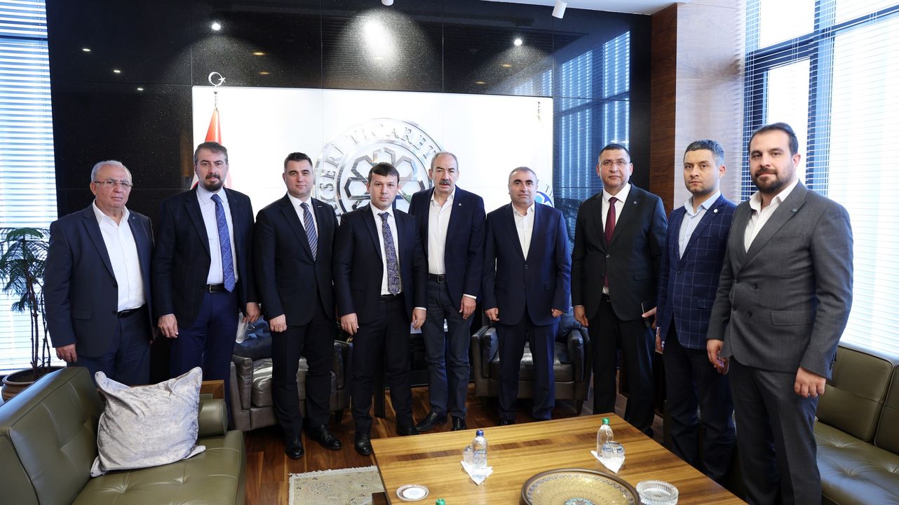 Kayseri Ticaret Odası, Banka Bölge Müdürlerini Ağırladı