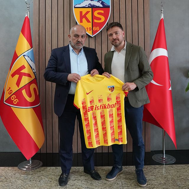 Türkgücü Münih Asbaşkanı Serdar Yılmaz, Kayserispor Kulübü’nü ziyaret etti