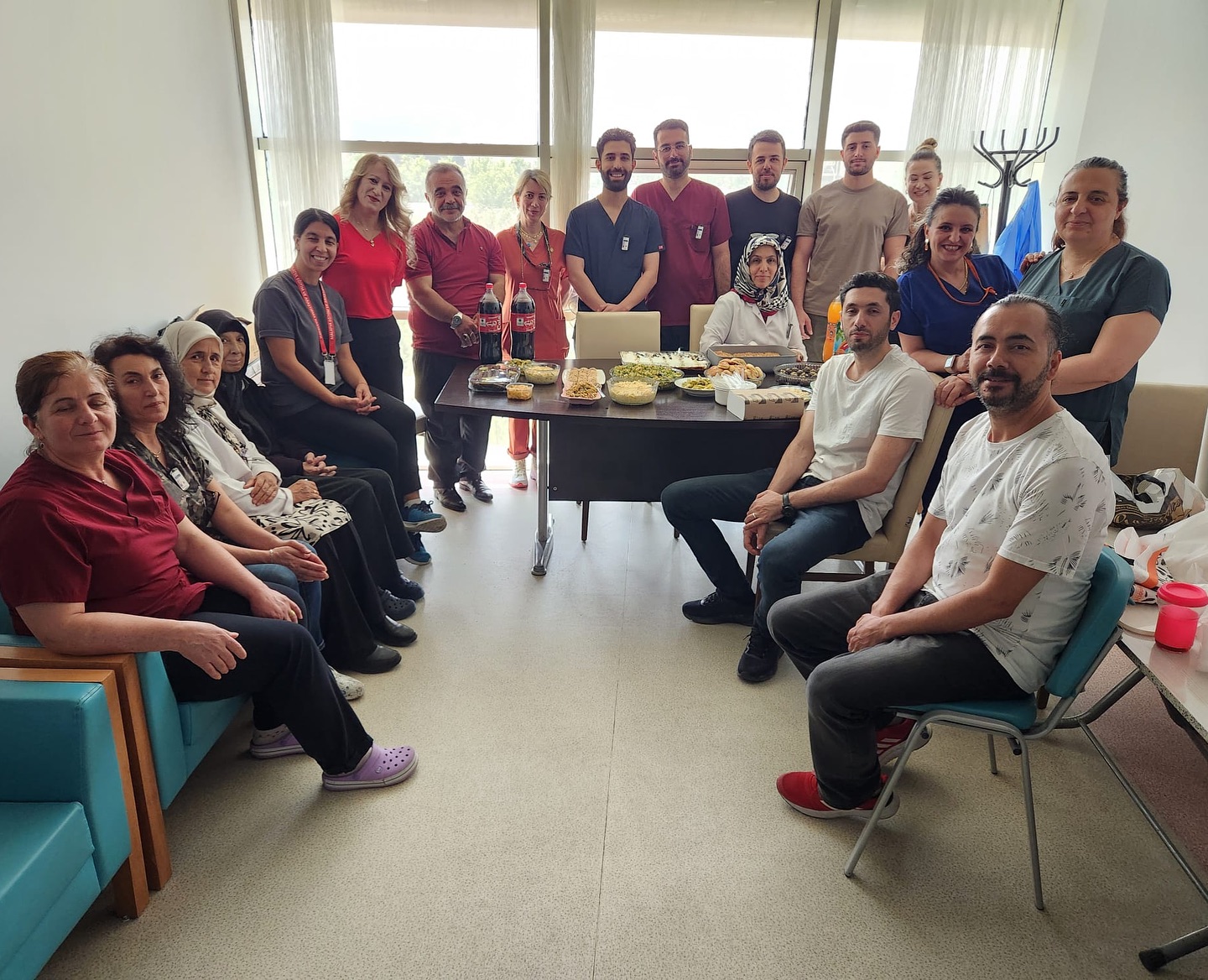 Malatya Eğitim ve Araştırma Hastanesi'nde moral etkinliği