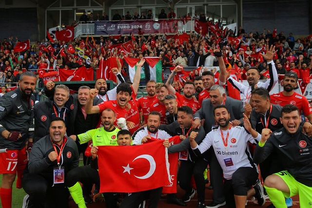 Ampute Futbol Milli Takımı Üçüncü Kez Avrupa Şampiyonu