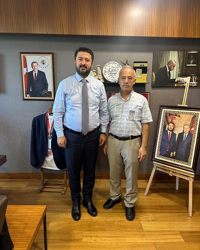 AK Parti Nevşehir Milletvekili Emre Çalışkan, misafirlerini ağırladı