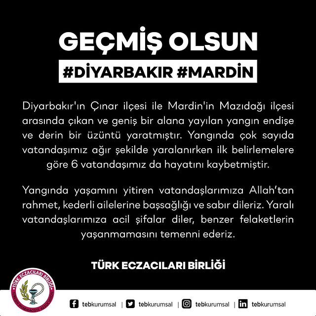 Çınar ve Mazıdağı'nda Büyük Yangın