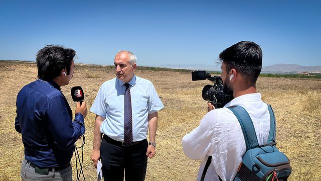 Malatya Tarım İl Müdürü Anız Yakmanın Zararlarını Açıkladı
