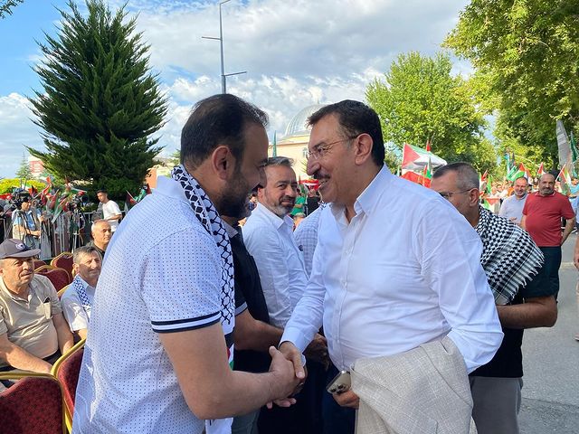 AK Parti Milletvekili Bülent Tüfenkci, Filistin'e Destek Verdi