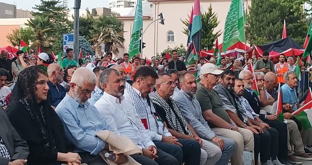 AK Parti Malatya Milletvekili İhsan Koca, Filistin'e Destek Verdi
