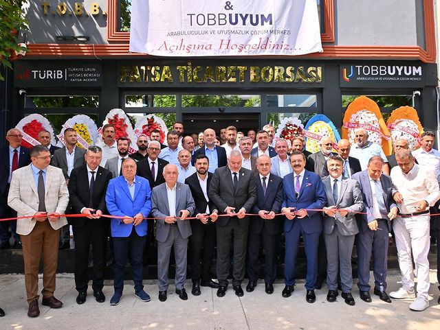 Nevşehir Ticaret ve Sanayi Odası Başkanı Arif Parmaksız ve TOBB Başkanı Rifat Hisarcıklıoğlu Fatsa Ticaret Borsası'nda Etkinliklere Katıldı!