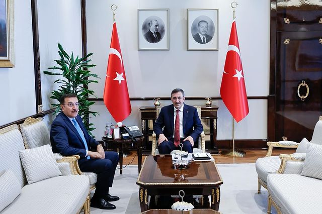 Malatya Milletvekili Tüfenkci, Cumhurbaşkanı Yardımcısı Yılmaz ile Görüşerek Malatya'nın Önemli Konularını Görüştü