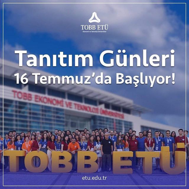 TOBB ETÜ Tanıtım Günleri Başlıyor