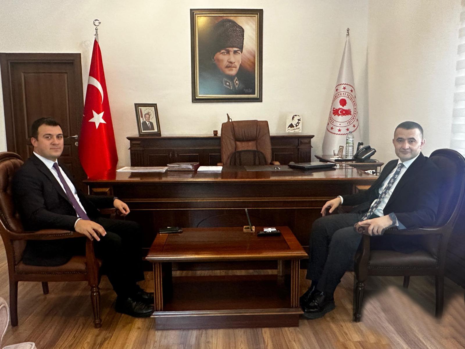 Hacılar Kaymakamı, Hayırlı Olsun Ziyareti Gerçekleştirdi