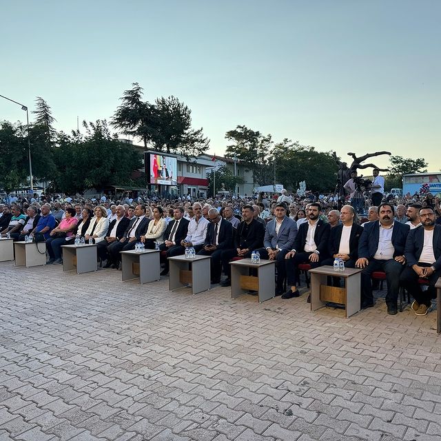 Cumhuriyet Halk Partisi'nin Doğanşehir Belediye Başkan Adayı Mehmet Bayram, Arguvan Türkü Festivali'nde