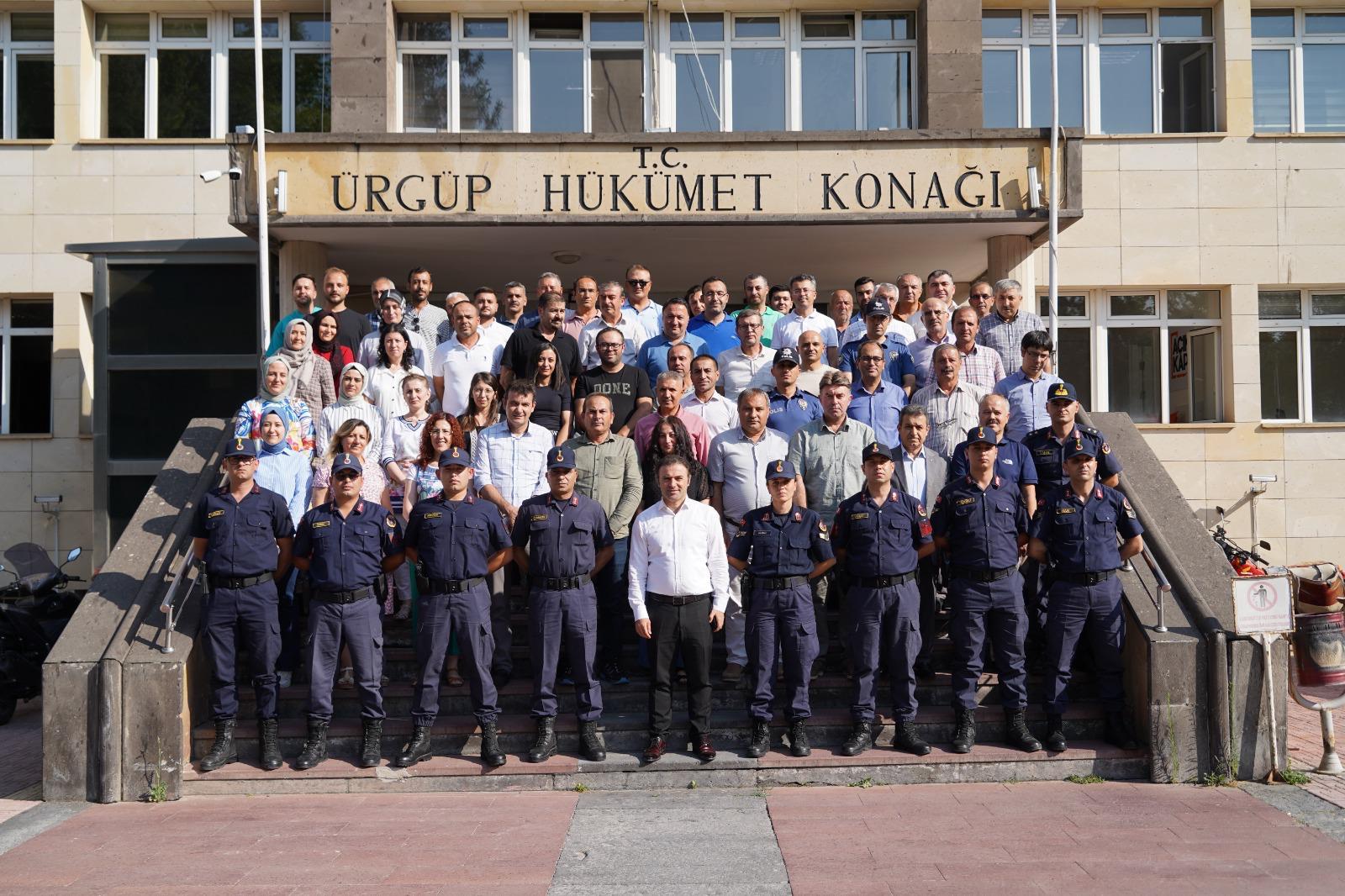 Ürgüp Kaymakamı Cüneyt Caner Görevine Veda Etti