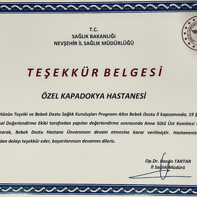 Kapadokya'da Yeni Sağlık Hizmeti