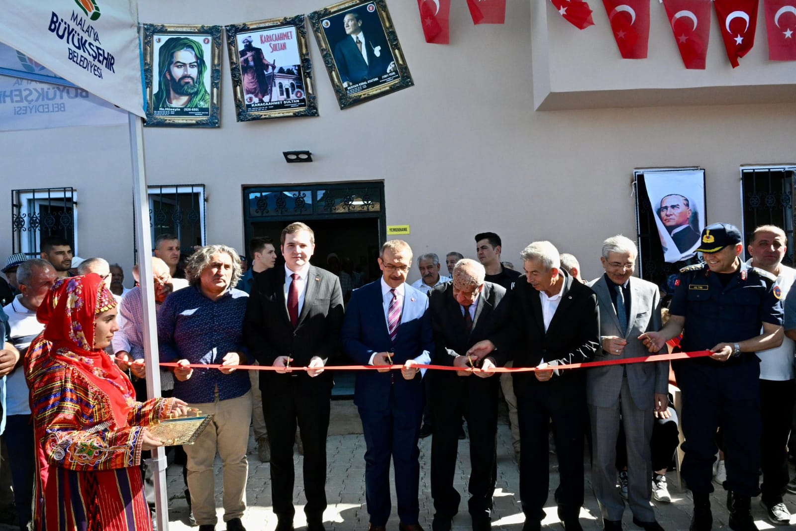 Vali Seddar Yavuz, Karacaahmet Sultan Dergahı Arapgir Cem ve Mihman Evi'nin Açılış Törenine Katıldı