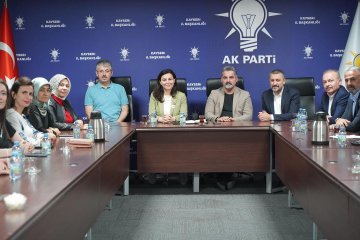 Kayseri Milletvekili Şaban Çopuroğlu AK Parti İl Yönetim Kurulu Toplantısında