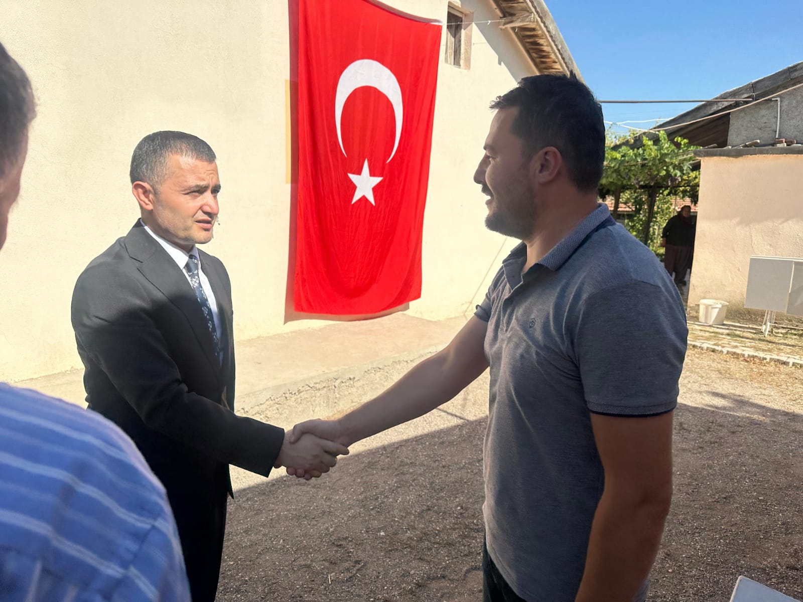 Kaymakam Osman Bilici, Şehit Polis Ahmet Şahan'ın Ailesini Ziyaret Etti