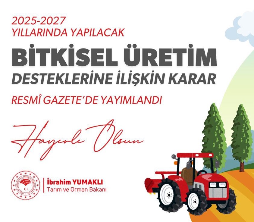 Yeni Destekleme Modeli Tarım Sektöründe Uygulanacak