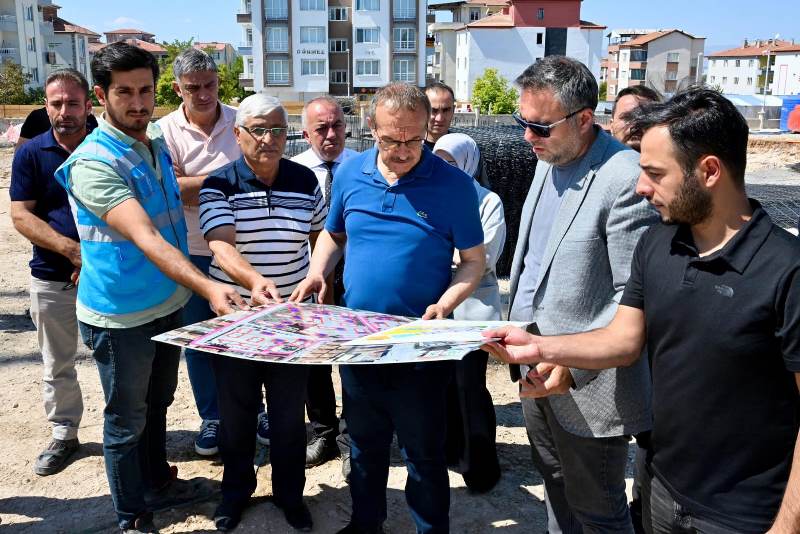 Vali Seddar Yavuz, Battalgazi ve Yeşilyurt ilçelerindeki Rezerv Alanları İnceledi