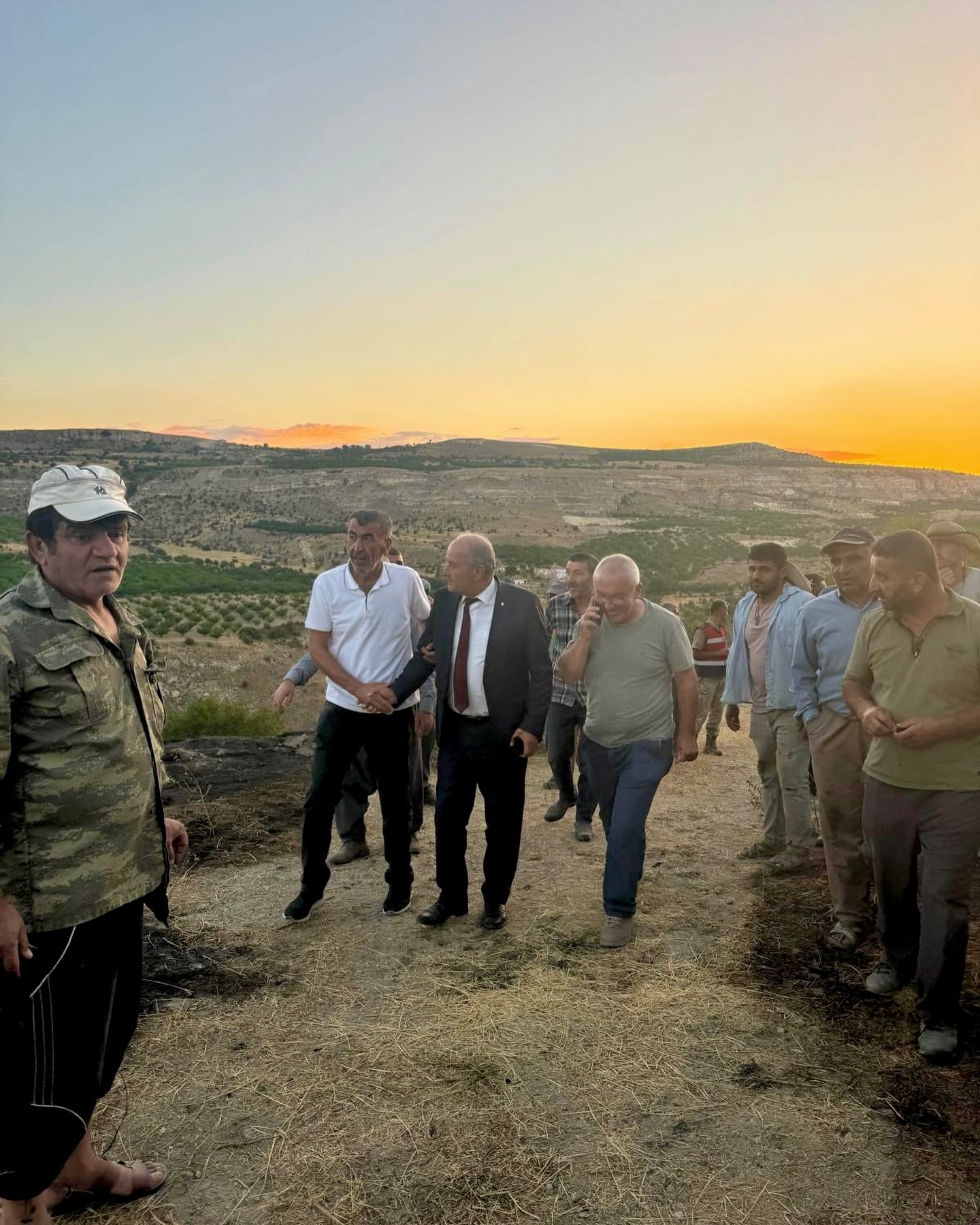 Hekimhan Belediyesi Kozlubaba Mezrasındaki Yangına Anında Müdahale Etti