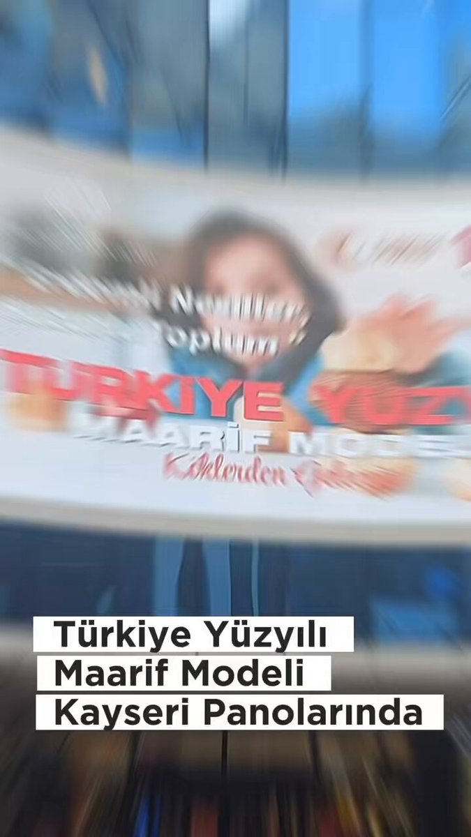 Türkiye Yüzyılı Maarif Modeli Afişleri Kayseri'de Sergileniyor