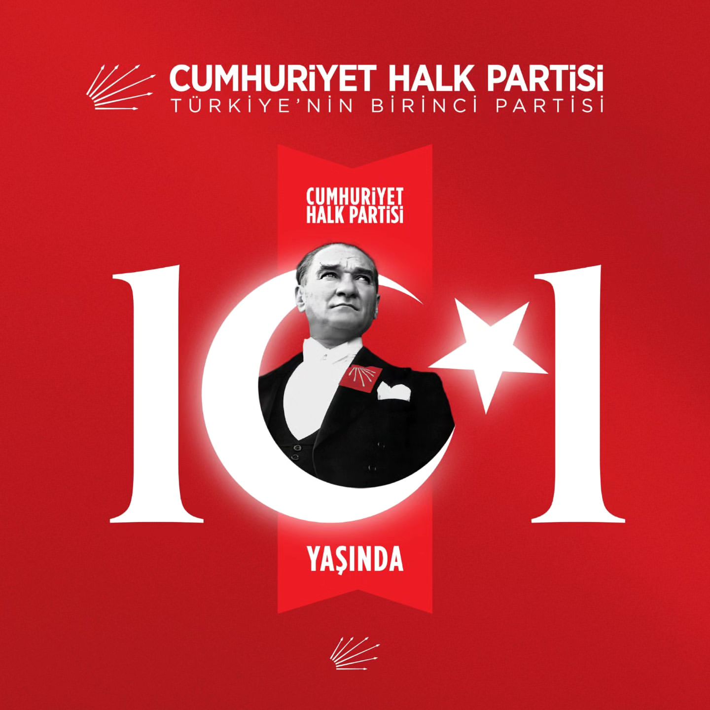 CHP'nin 101. Yılı Kutlandı