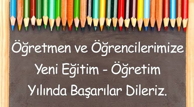 Yeni Eğitim-Öğretim Yılına Merhaba!