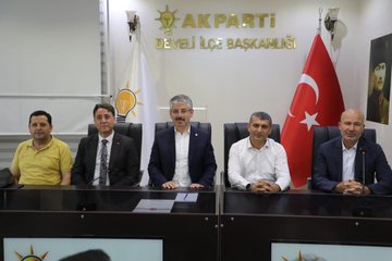 Ak Parti Milletvekili Şaban Çopuroğlu, Develi İlçesinde Halkla Buluştu