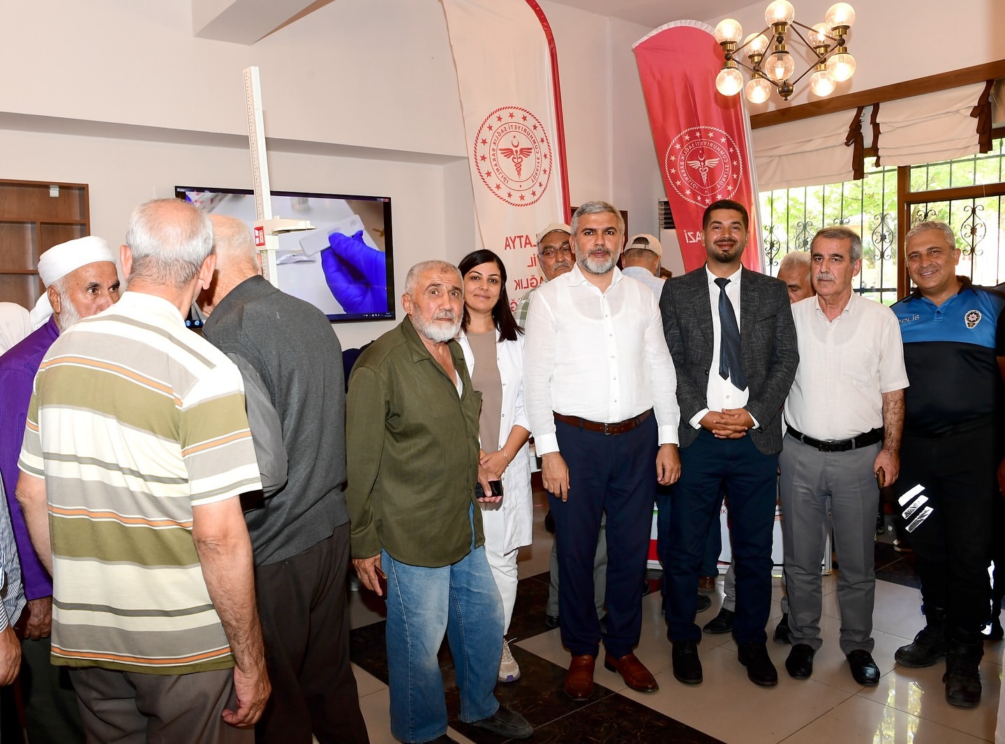 Malatya'da Vefa Konağı'nda Sağlık Taramaları Gerçekleştirildi