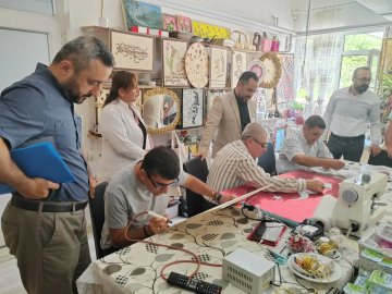 Nevşehir Aile ve Sosyal Hizmetler İl Müdürü, Gümüşkent Bakım Rehabilitasyon ve Aile Danışma Merkezi'ni Ziyaret Etti