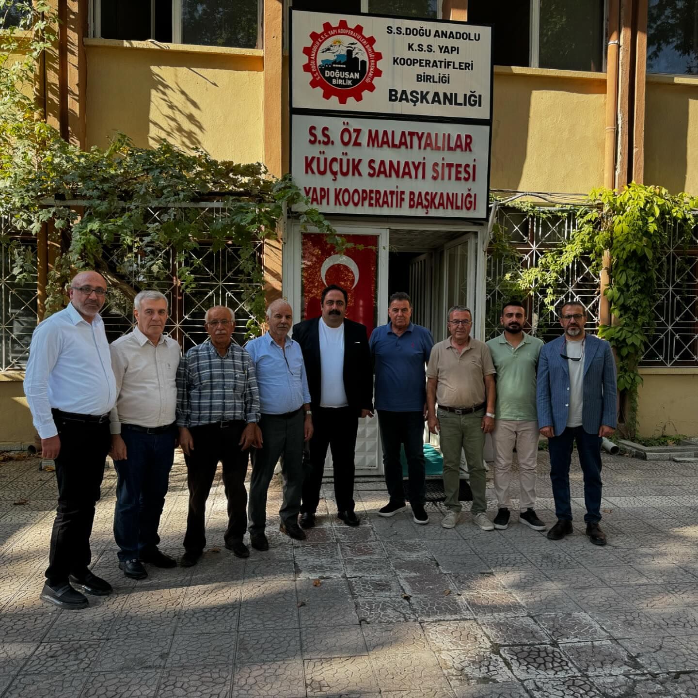 CHP Malatya İl Başkanlığı, Özsan Sanayi Sitesi Kooperatif Başkanı'nı Ziyaret Etti