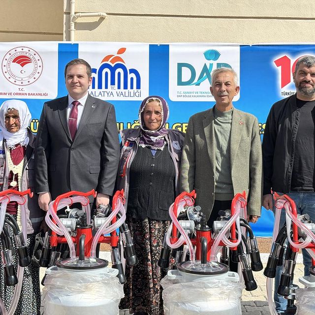 Arapgir'de Süt Hayvancılığı Destekleniyor