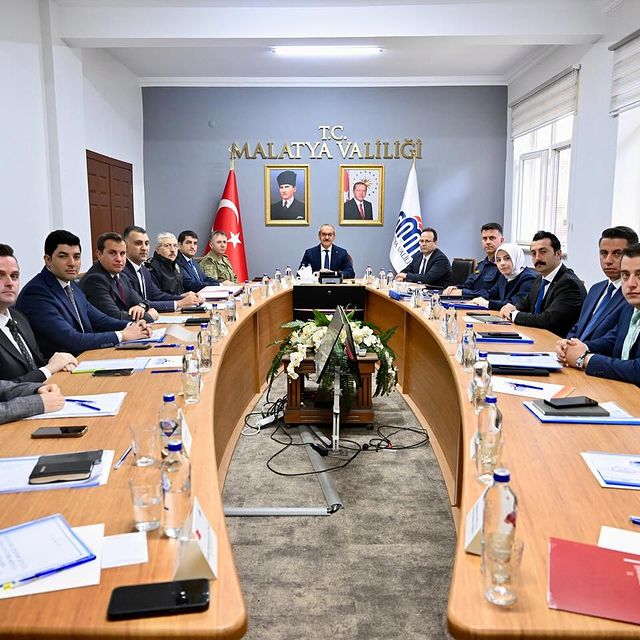 Malatya'da Asayiş ve Koordinasyon Toplantısı Gerçekleştirildi