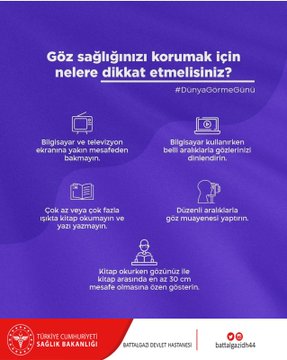 Göz Sağlığını Korumak İçin 5 Öneri