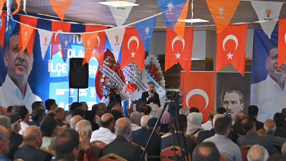 Pütürge'de AK Parti 8. Olağan İlçe Kongresi Coşkuyla Gerçekleşti