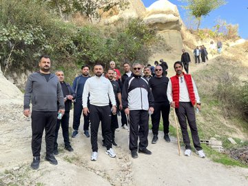 MHP Nevşehir İl Başkanlığı Doğa Yürüyüşü Düzenledi